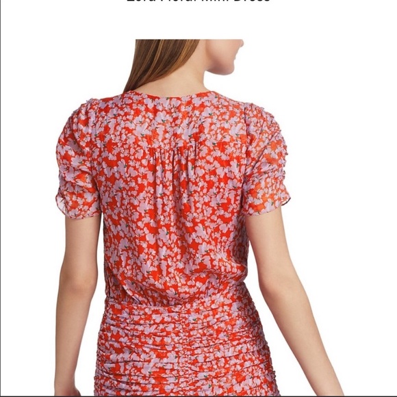 Tanya Taylor Red Floral Dress - Picture 5 of 8